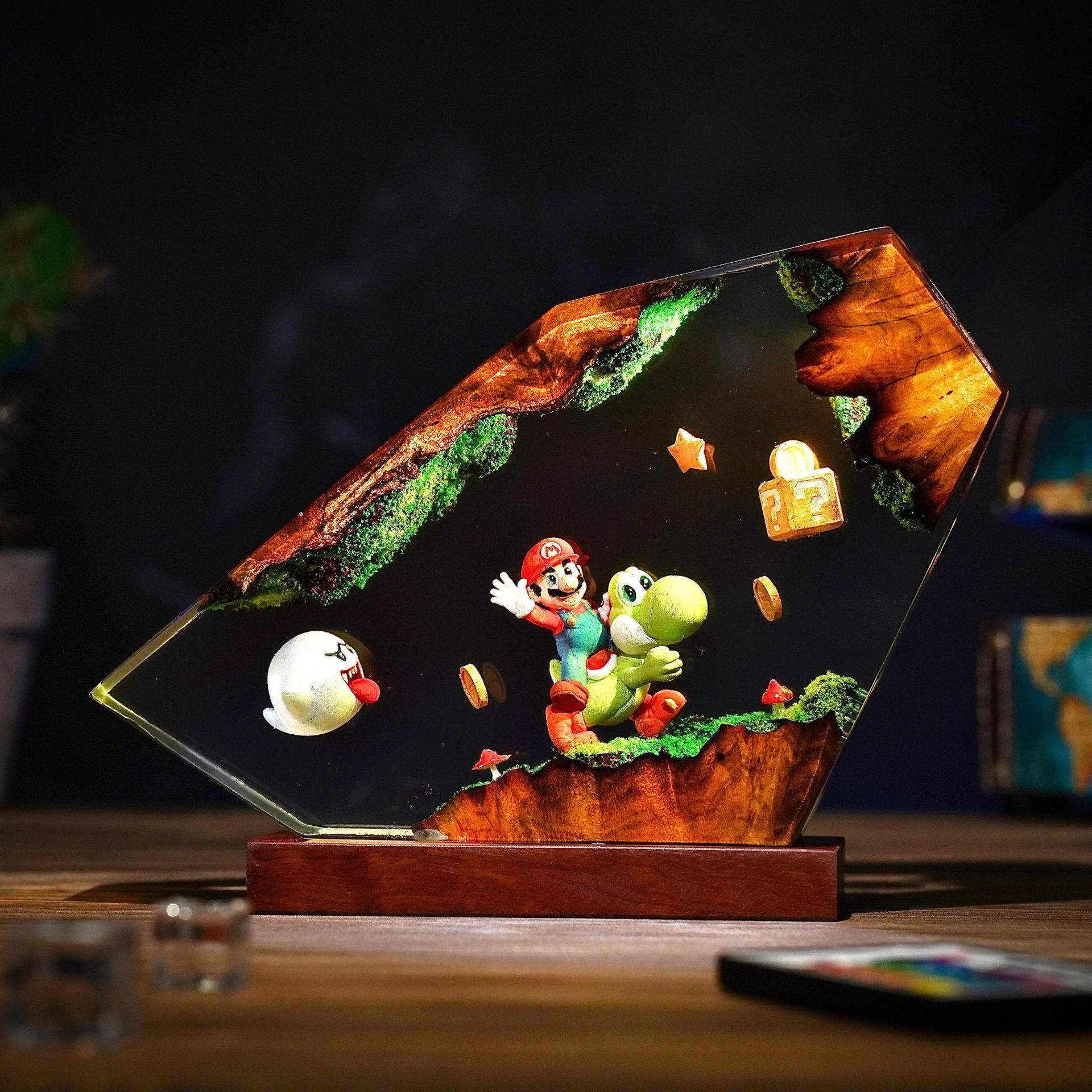 Tischlampe aus Kunstharz mit C – Desk Setup Lamp Bewertung und Preis