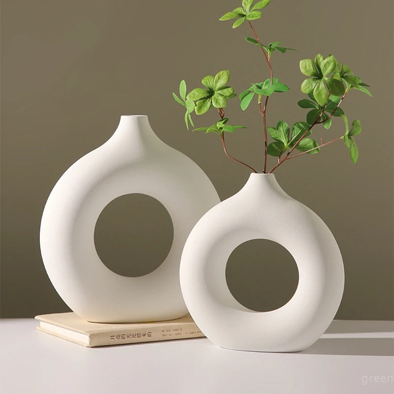 Kreative Donut-förmige Vase, K – Desk Setup Minimalist Bewertung und Preis